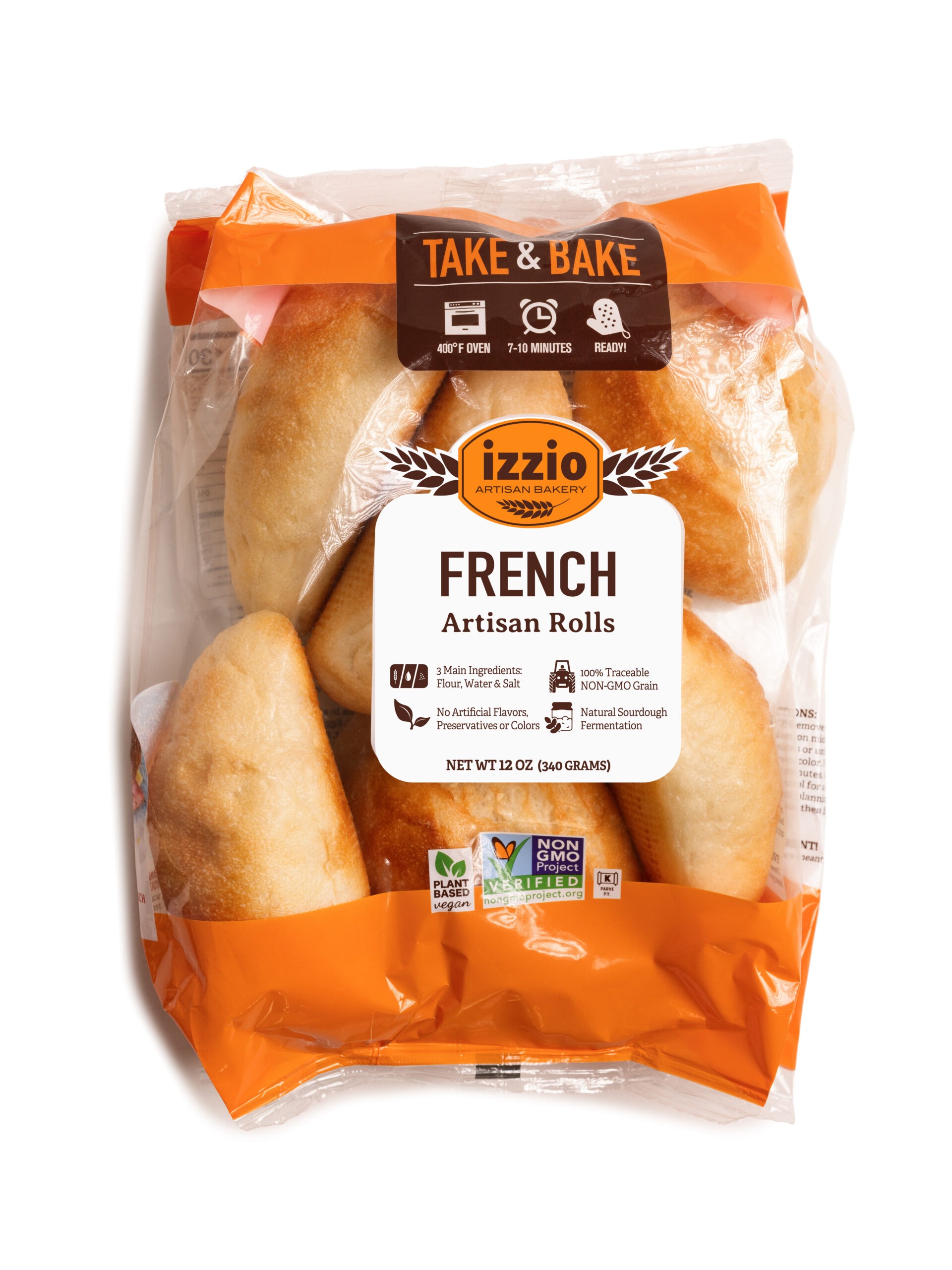 Artisan Rolls Izzio Bakery